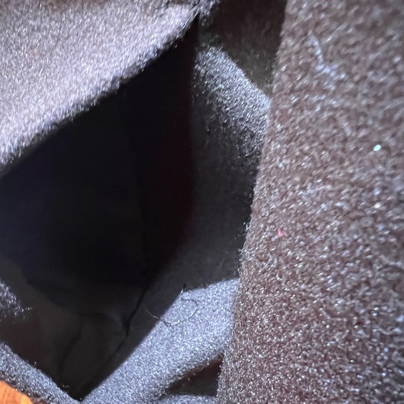 Calin Klein Chocolate Melange Brown Walker Coat Small - Picture 10 of 13